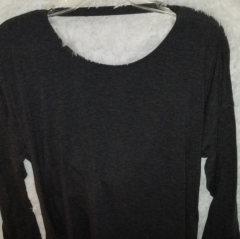 🎆Propel Deep Draped Back Top - Picture 2 of 7